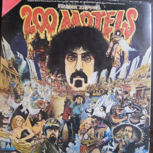 Vinilo  Frank Zappa Soundtrack 200 Motels  2lp Bte2