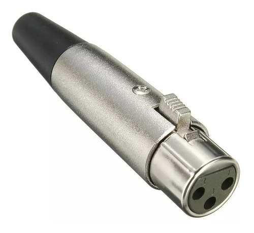 Conector Xlr De 3 Pines Macho Para Micrófono 