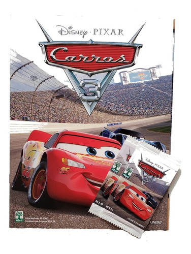 Álbum Carros 3 Disney Pixar-completo P/ Colar+ Brinde
