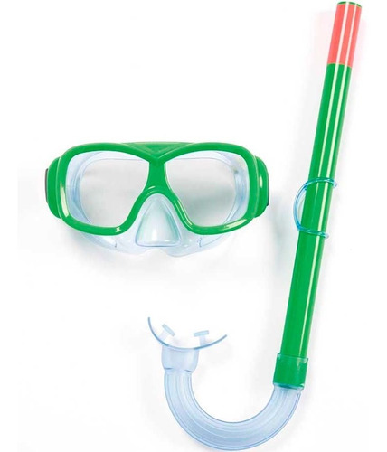 Kit Mergulho Mascara Respirador Snorkel Infantil Original
