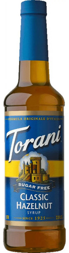 Torani Classic Hazelnut Avellana Jarabe Sugar Free Cafe Te