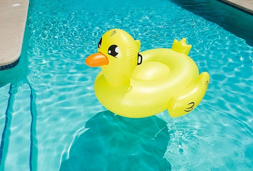 Imagen 4 de 7 de Pato Grande Inflable Flotador Pileta Bestway 41106 Full
