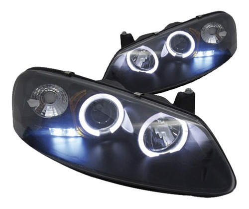 Faros Stratus 01-06/ Cirrus 01-03 Con Ojo De Angel Y Leds