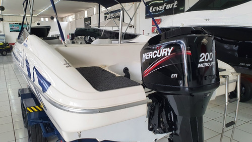 Lancha Ventura 222 Motor Mercury 200 Hp Carreta Rodoviária