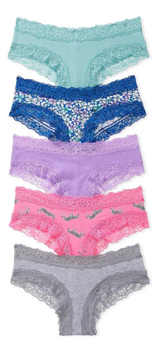 Cacheteros De Encaje Victorias Secret Set 5pz Originales