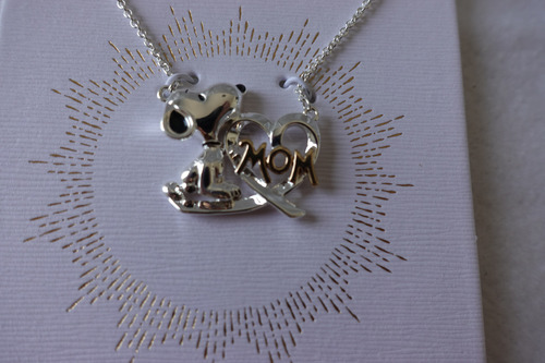 Dije Snoopy Chapado En Oro 14k
