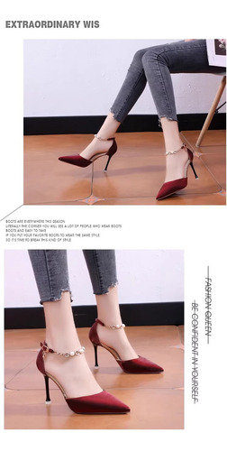 Zapatos De Tacón Para Dama Moda Plataforma Mujer Fiesta Boda