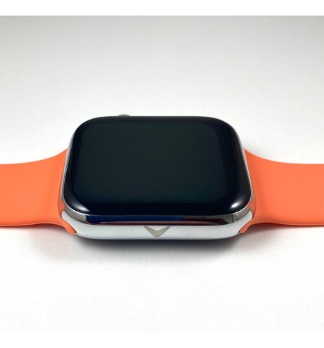 Malla Smart Watch 42 44 Mm Silicona Naranja 4.2 Cm