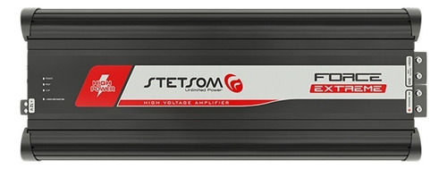 Modulo Stetsom Force Extreme 1 Canal 180.000w Rms Amplificad Cor Cinza-escuro