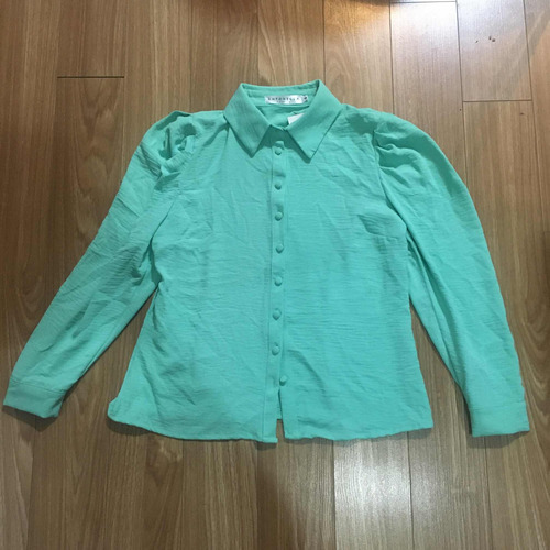 Blusa Camisa Verde