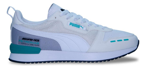 Tenis Puma Mapf1 R78 405 Blanco Con Gris Para Hombre