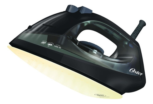 Plancha De Vapor Oster® Base De Cerámica Gcstbs4951s Color Negro 110V