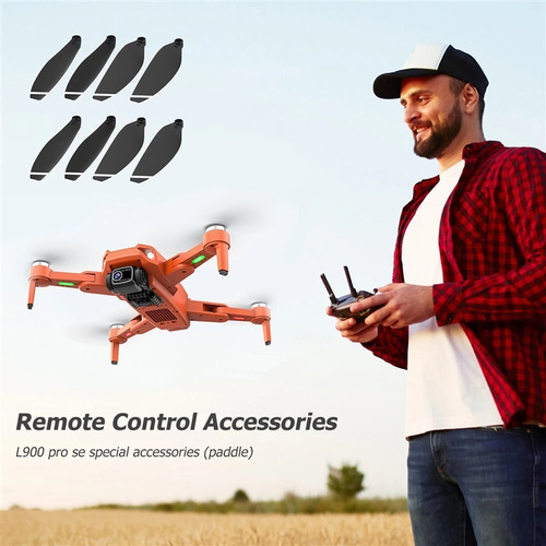 8 Pcs Drones Palas De Hélices For L900 Pro Se Accesorios