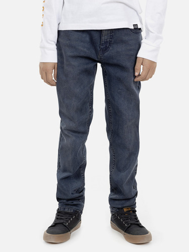 Jeans Juvenil 5n111-mi21 Azul Maui And Sons