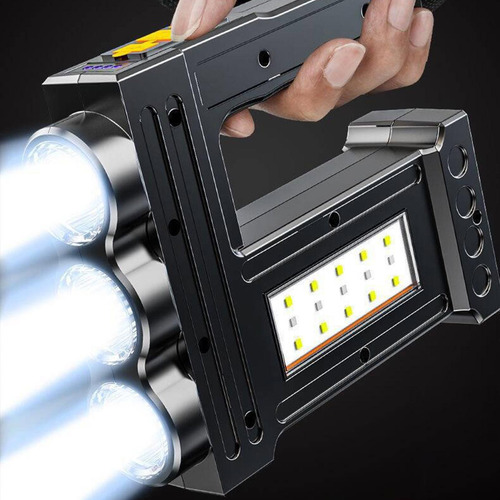 Led Flashlight Carrying Light Cob Side Light Working Light S