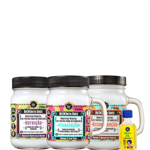 Kit Ghee 350g + Argan Oil