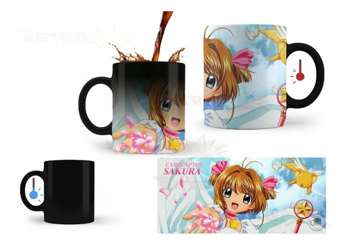 Taza Magica 11 Oz / Sakura Card Captor , M02 (1 Pz)