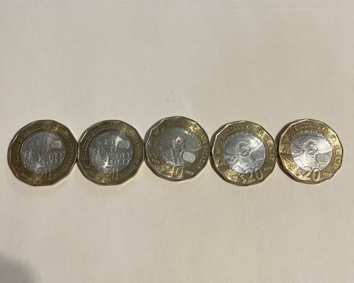 Monedas Mexicanas De 20 Pesos