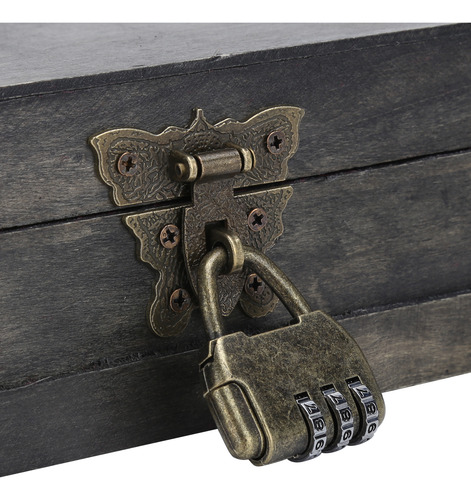 Caja De Almacenamiento Vintage Para Joyas Y Adornos De Estil
