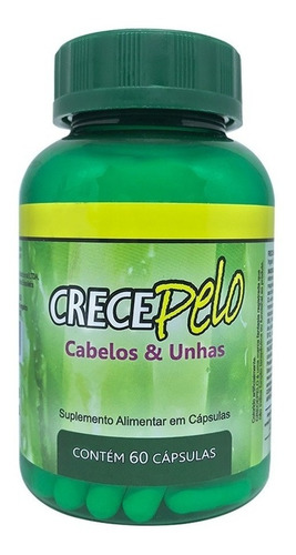 Crecepelo Crescimento De Cabelos E Unhas - 60 Cápsulas