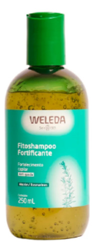01 Unidade Shampoo Fortificante De Rosmarinus Weleda 250ml