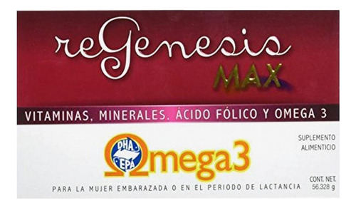 Regenesis Max 56.3 G Caja Con 60 Cápsulas