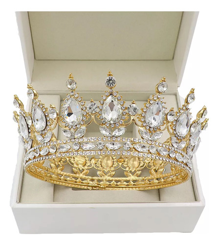 Corona De Boda Con Diamantes De Imitación De La Reina