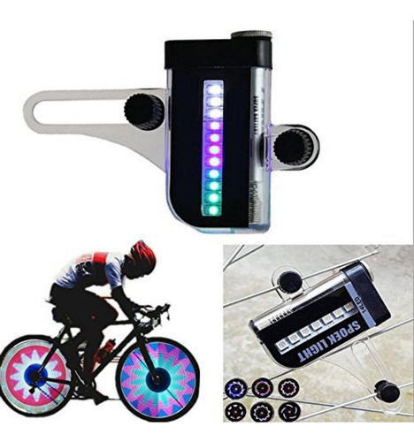 2 Ruedas De Bicicleta Luces Impermeables Llanta De