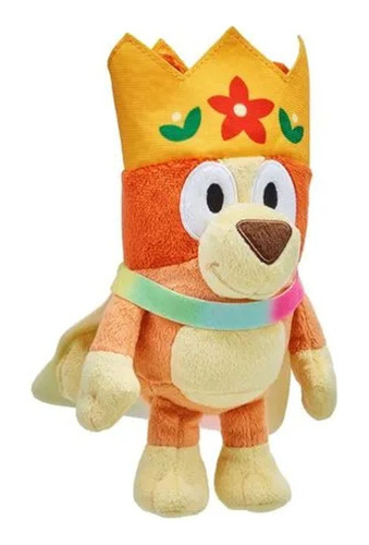 Peluche Queen Bingo Disney Junior Bluey Rey 