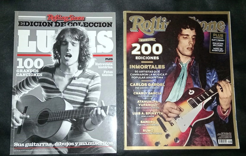 2 Rolling Stone (  200 Ediciones  Y  Ed. Colección Spinetta)
