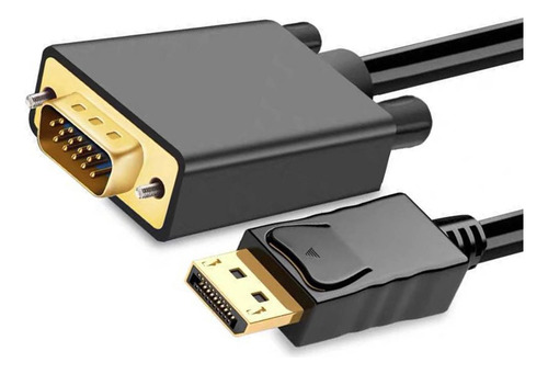 Cable De Adaptador De Macho Dp Displayport Dp A Vga 1.8m