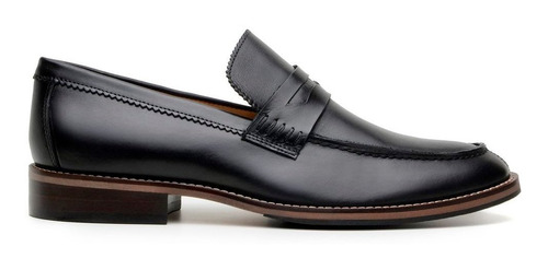 Sapato Masculino Sopraffino Paris Loafer Couro Preto