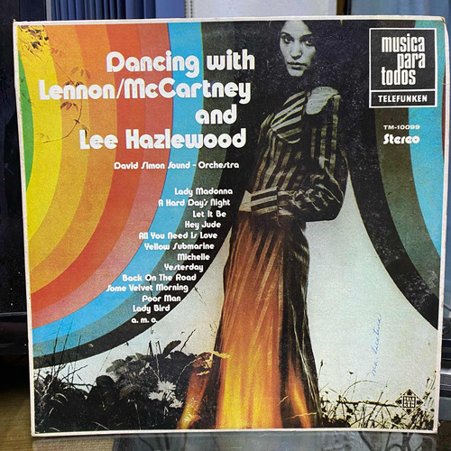 Dancing With Lennon Mccartney And Lee Hazlewood Disco Lp