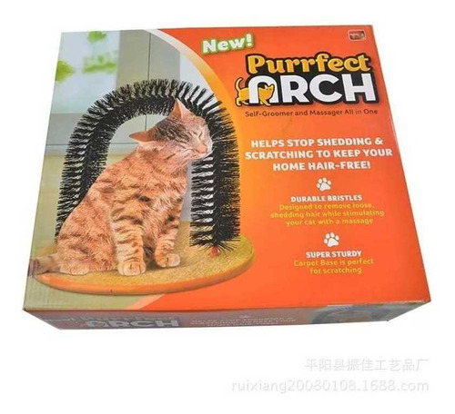 Rascador Masajeador De Arco Para Gatos 