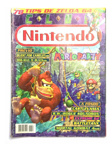 Revista Club Nintendo Número #78 1999