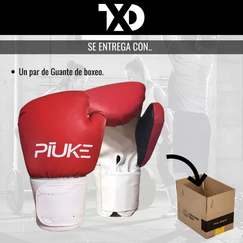Guantes Boxeo Cuero Sintético 8-10-12-14 Oz Box Boxing X Par