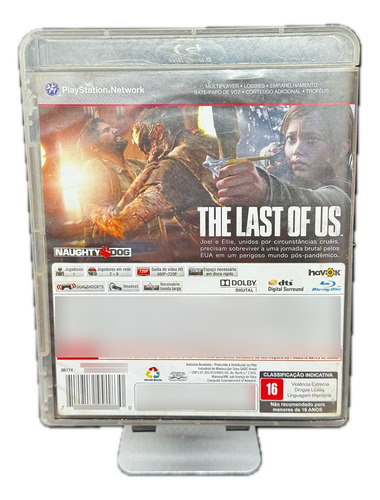 The Last Of Us Ps3 Jogo Midia Fisica (Usado)