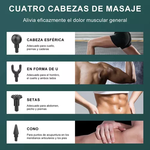 Masajeador Electrico Profesional Corporal Para Espalda Piernas Caderas Y  Pies