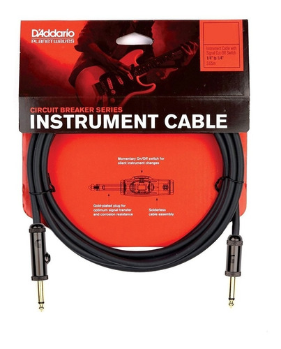 Cabo Planet Waves Instrumento Circuit Braker Plug/Plug 6m