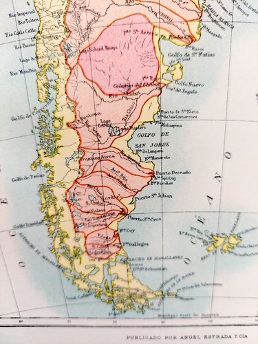 Antiguo Mapa Hidrográfico 1926 Salinas Rios Cuencas Plano (Usado)