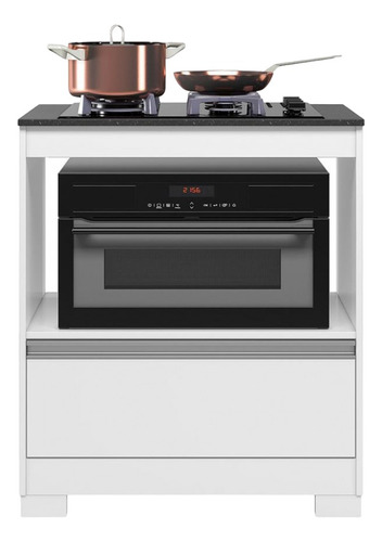 Balcão Cooktop Para Fogão 4 Bocas Nt 3110 Notável Móveis