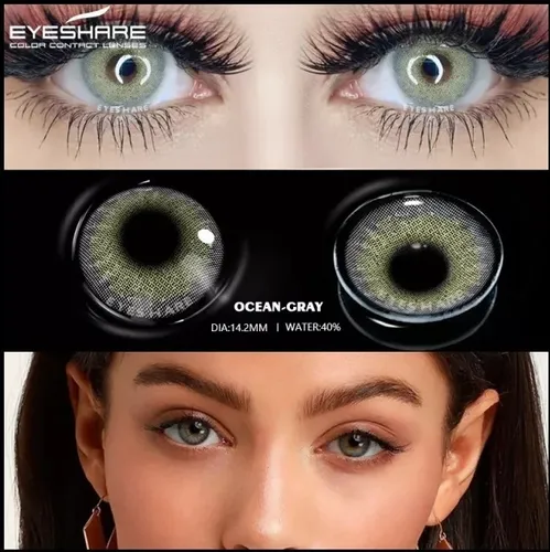Lentes De Contacto Cosm ticos Tonos De Aspecto Naturales Cuotas