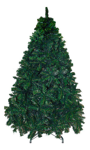 Arbol Navidad Pino Artificial Pachon Frondoso Verde 210cm