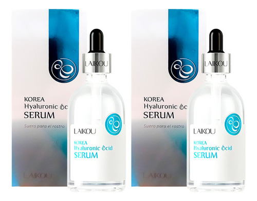 2 Serum De Ácido Hialurónico De Corea 100ml - Laikou