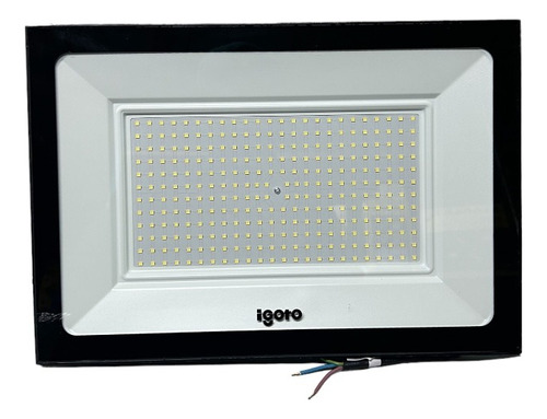 Reflector Led 200w 20000lm Negro Igoto Ref200