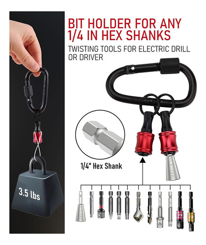 Herramienta Wire Twister Para Taladrar Con Portabrocas Portá