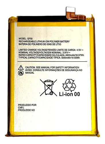 Batteria Sostitutiva Per Motorola Moto QF50 - Nuova Con Kit Utensili Gratuito - Foto 3