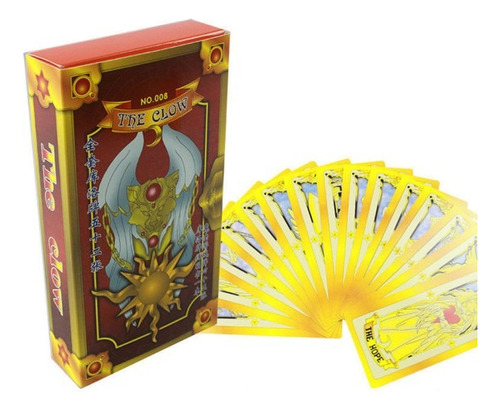 59 Cartas Sakura Card Captor Clow Cosplay Anime Kpop Tarot