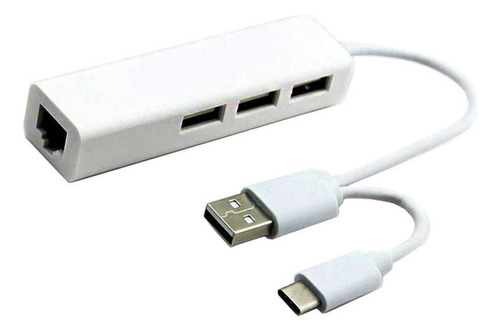 1 Enchufe De Doble Enchufe Usb2.0 Portátil Tipo C A Puertos