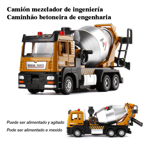 Vehículos De Ingeniería De La Serie Carro Caminhão Betoneira